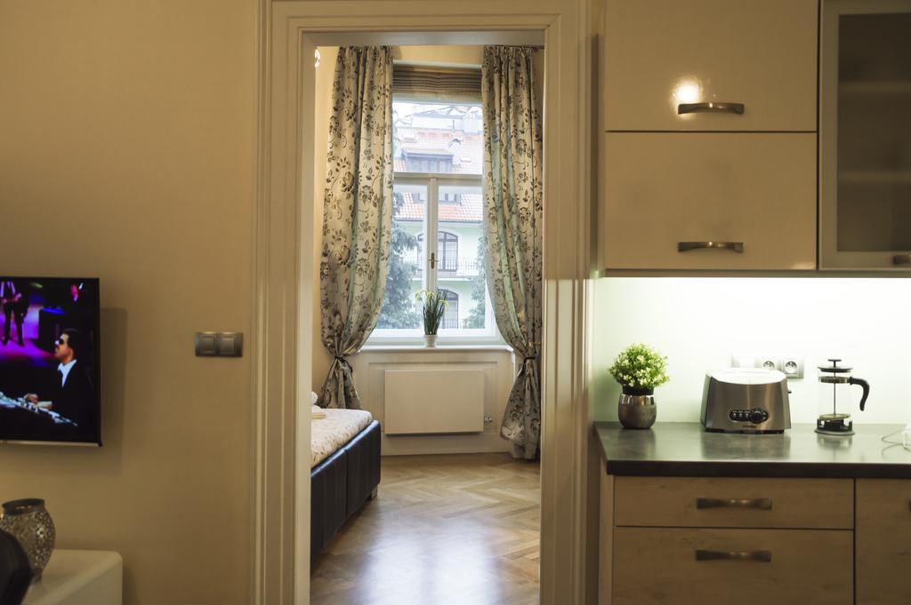 Modern Vsehrdova Apartament *